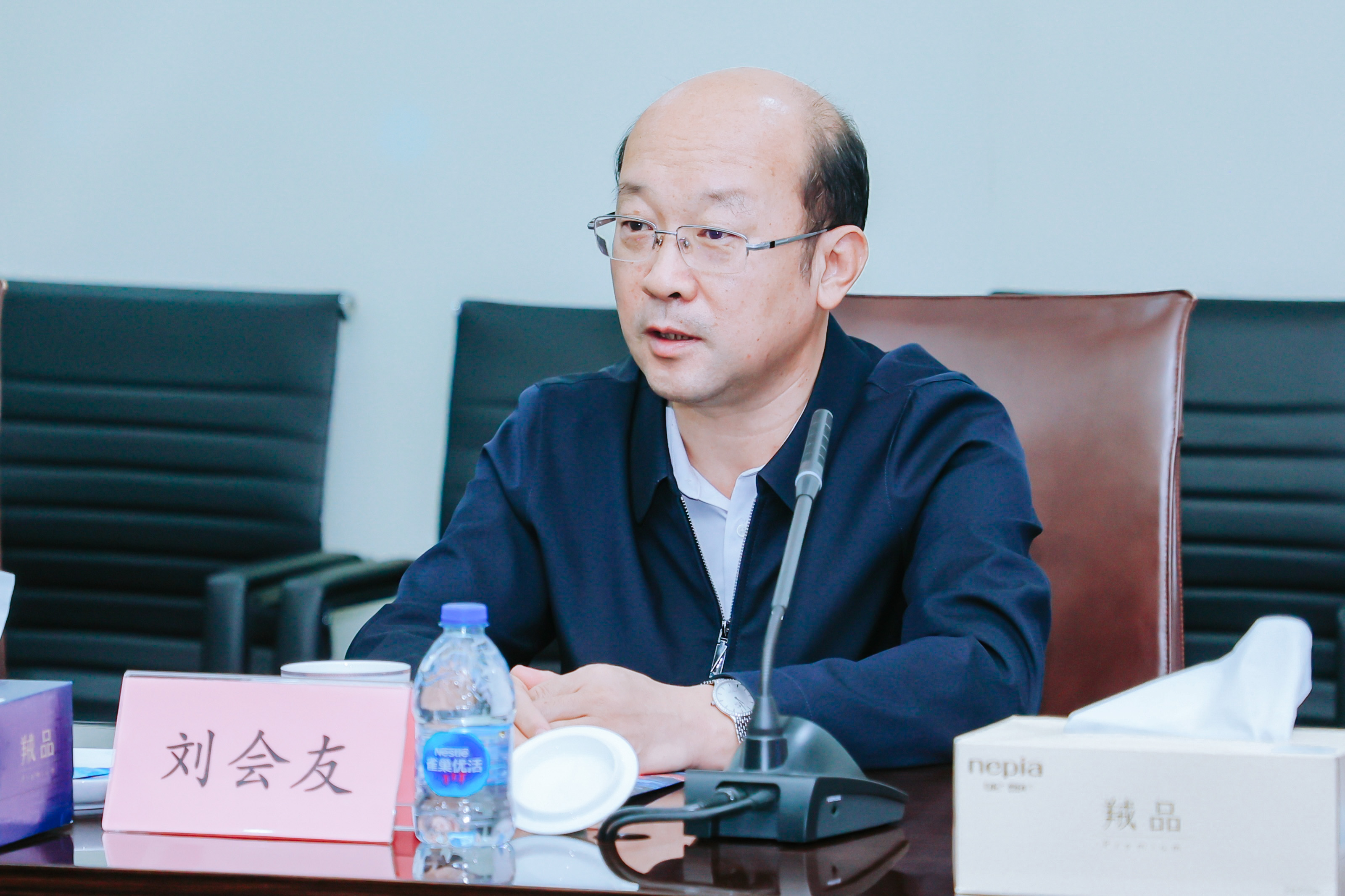 中国石化向导刘会友、张建阔一行莅临CQ9·电子官方网站旅行考察(图4)