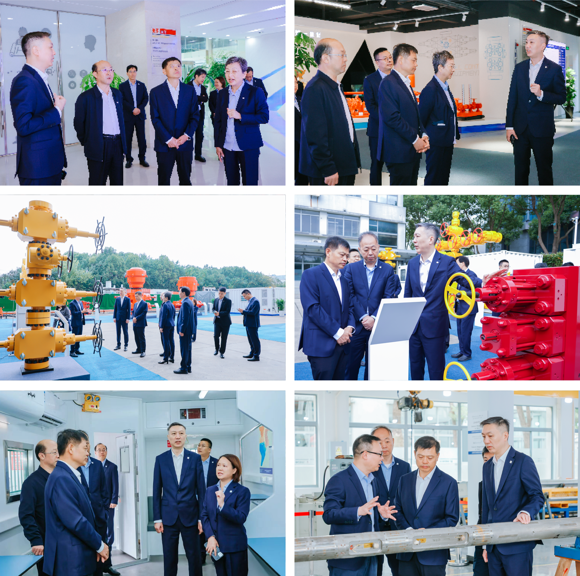 中国石化向导刘会友、张建阔一行莅临CQ9·电子官方网站旅行考察(图3)