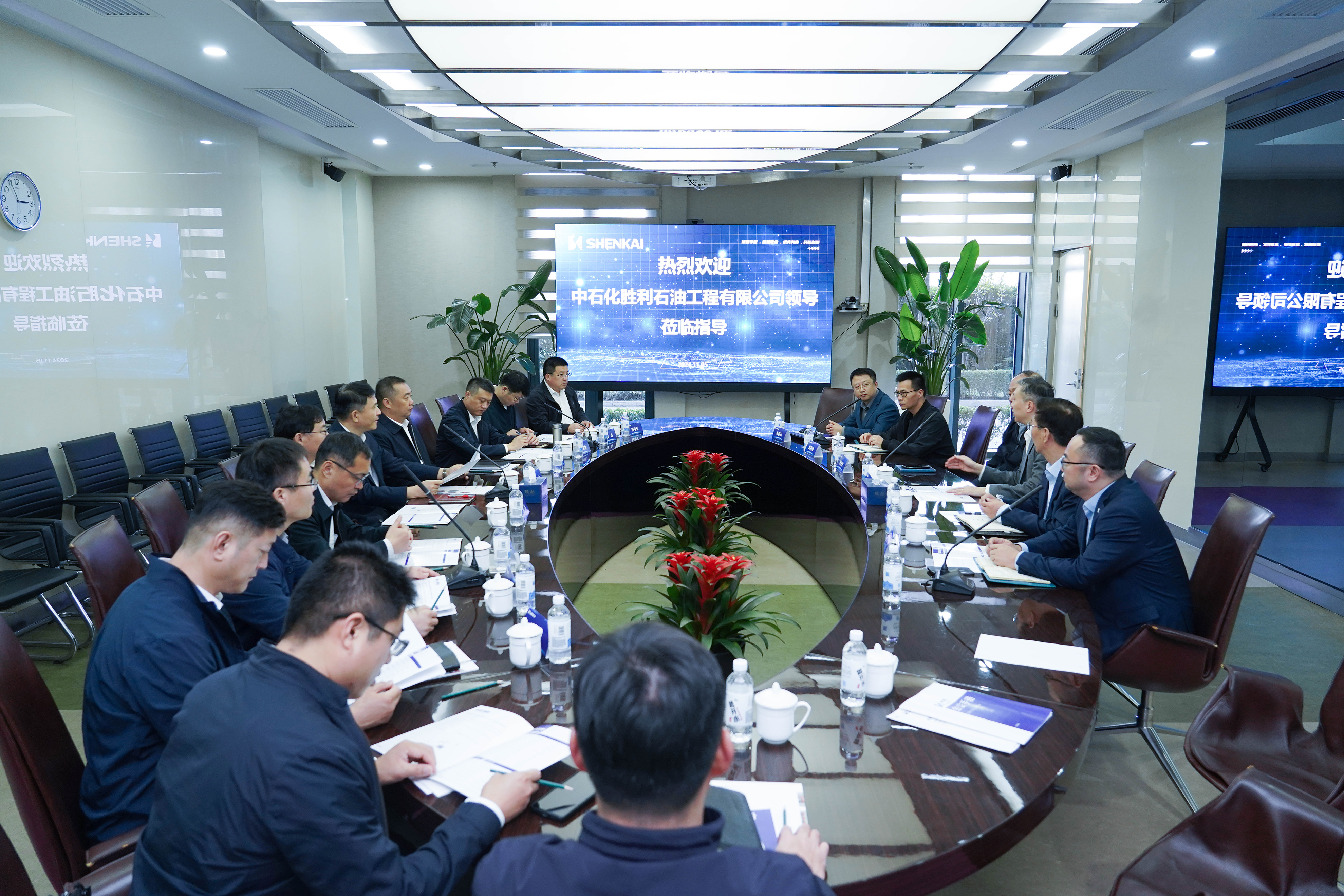 中石化胜利石油工程有限公司向导莅临CQ9·电子官方网站旅行交流(图1)